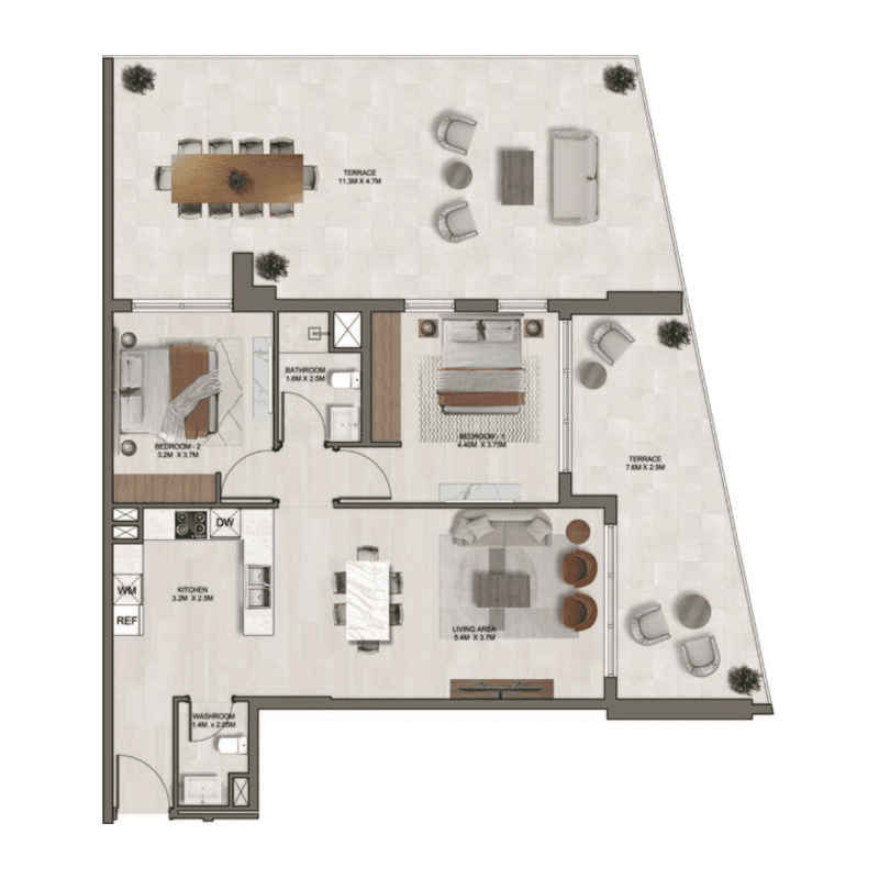 Apartment floor plan