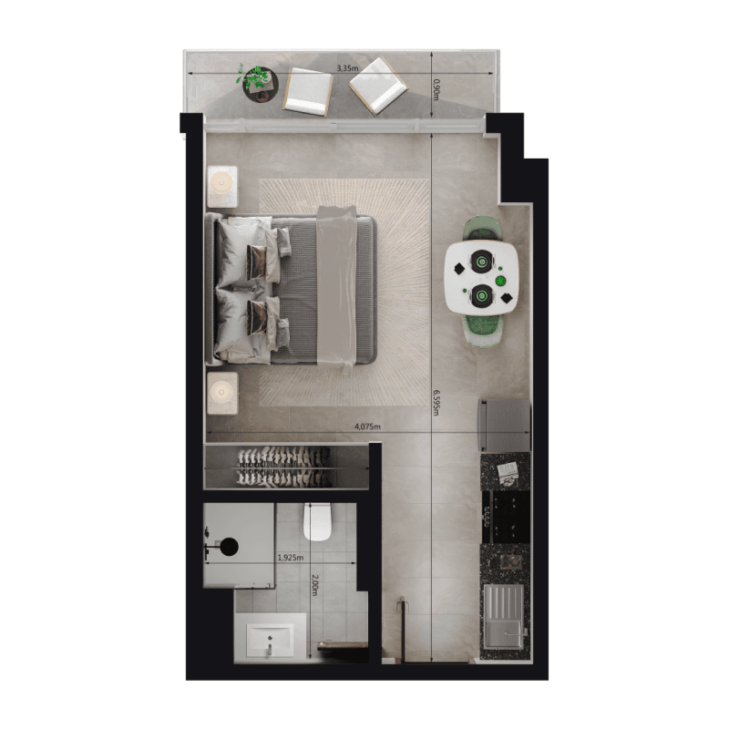 Apartment floor plan
