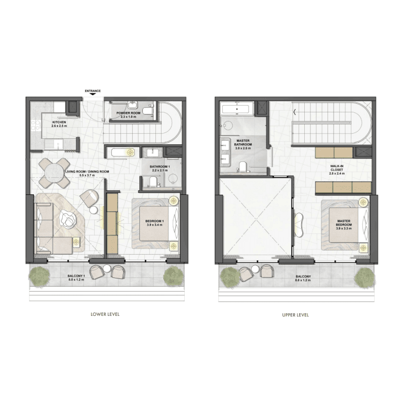 Apartment floor plan