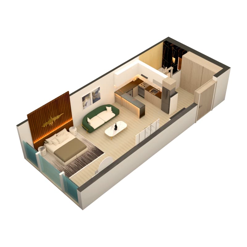 Apartment floor plan