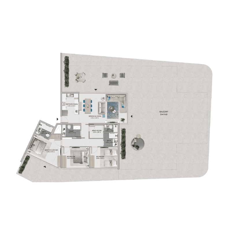 Apartment floor plan