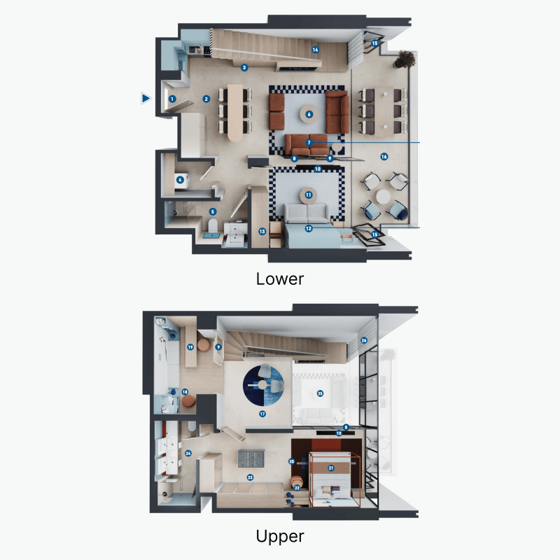 Apartment floor plan