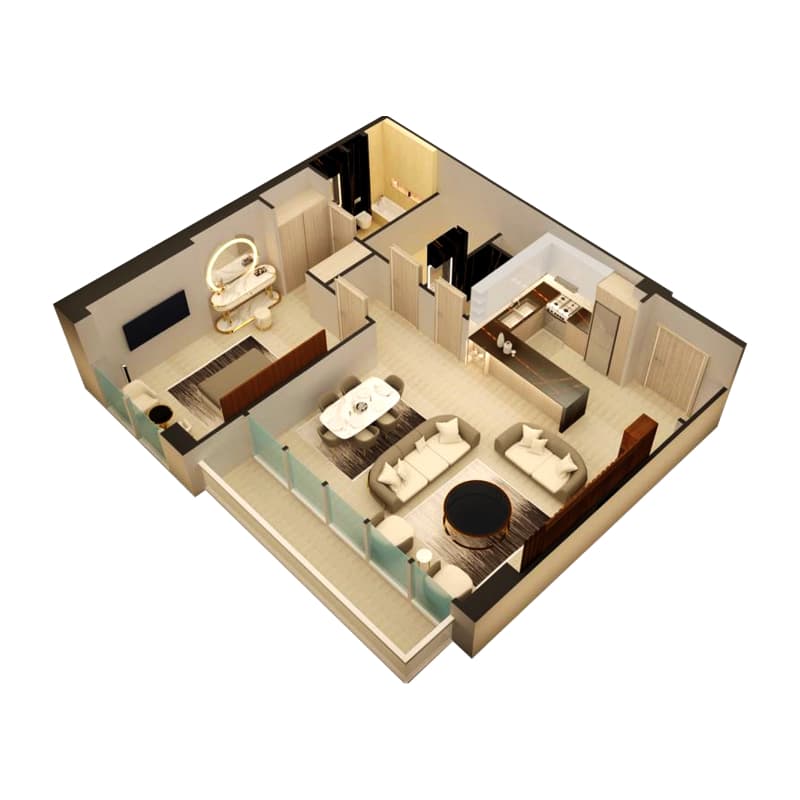 Apartment floor plan
