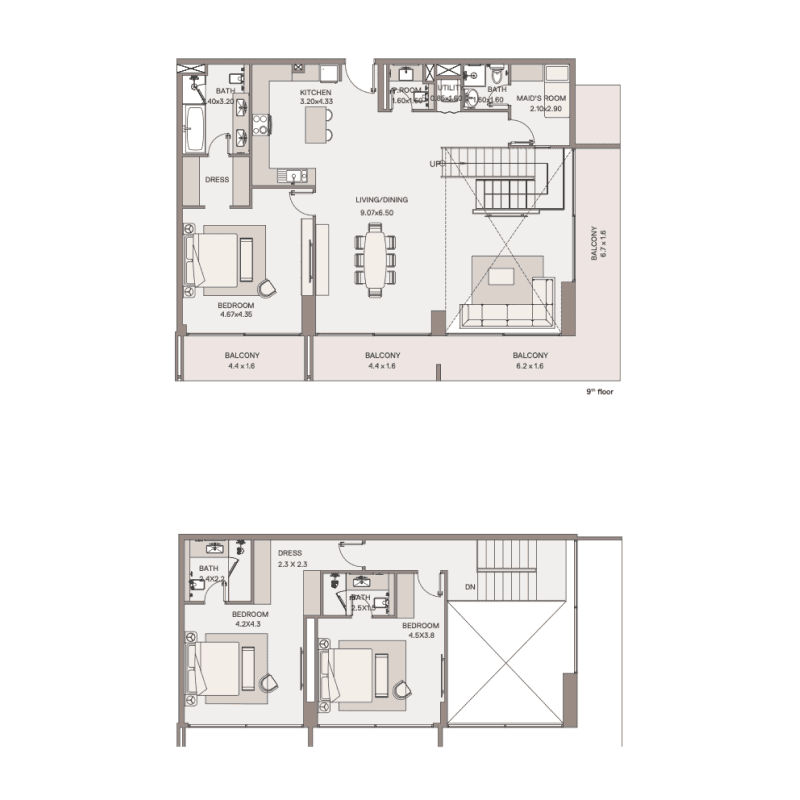 Apartment floor plan