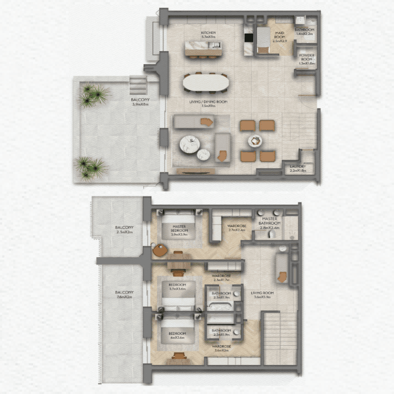 Apartment floor plan