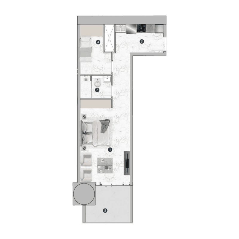 Apartment floor plan