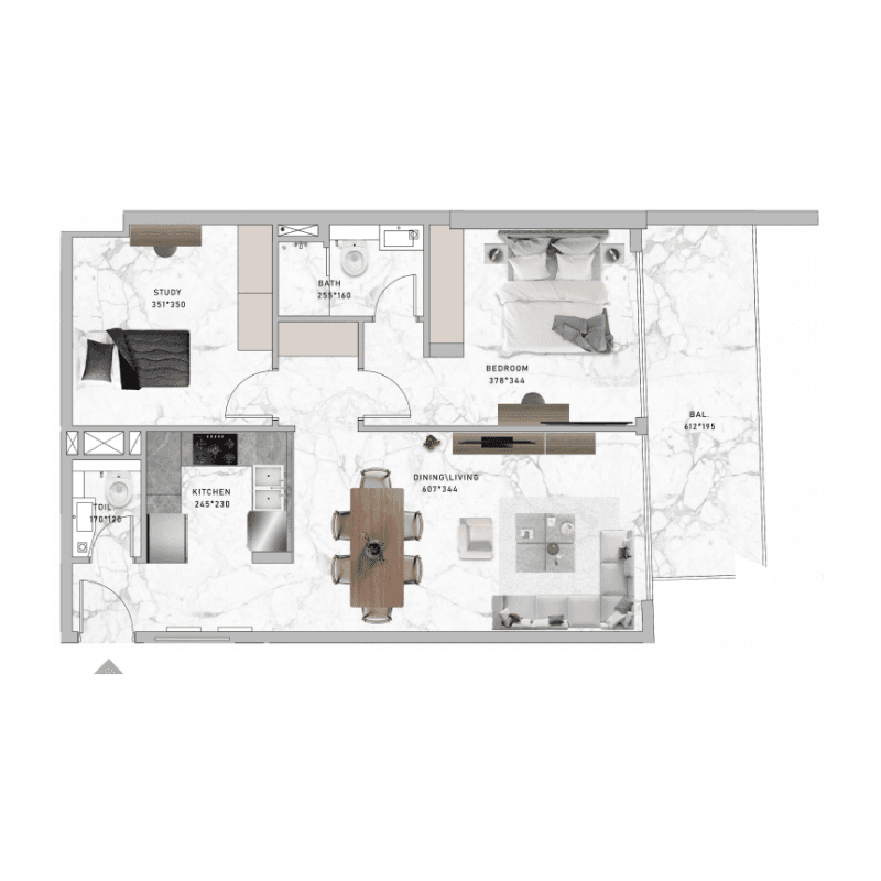 Apartment floor plan