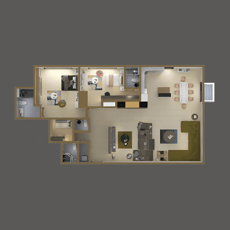 Apartment floor plan