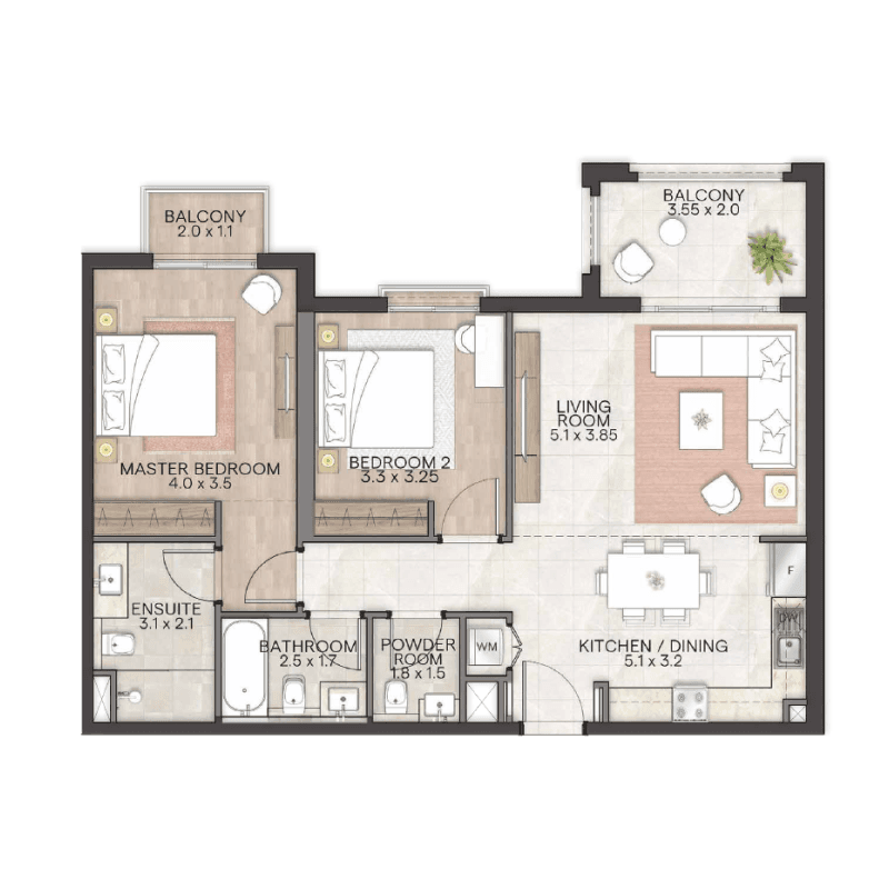Apartment floor plan