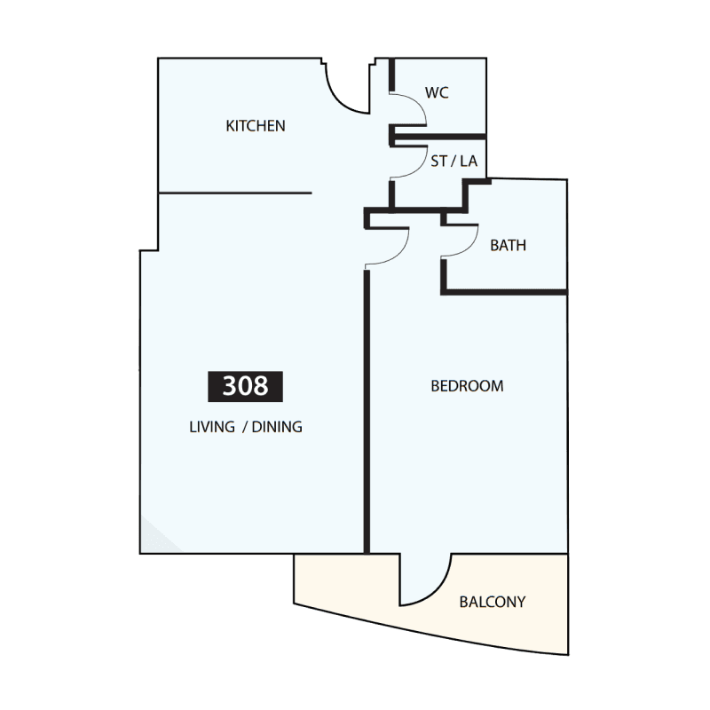 Apartment floor plan