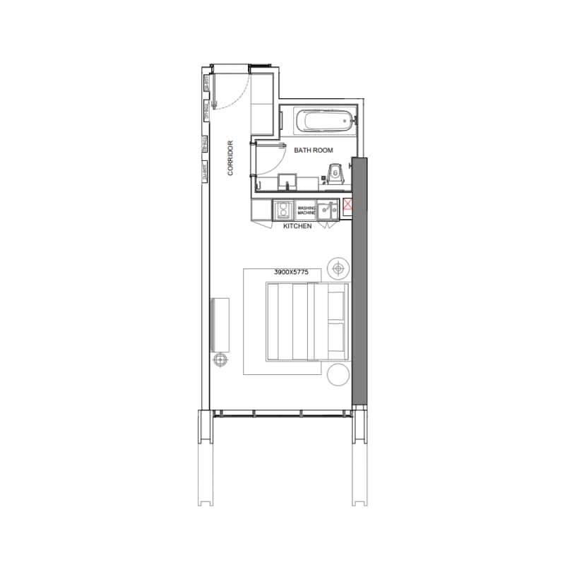 Apartment floor plan