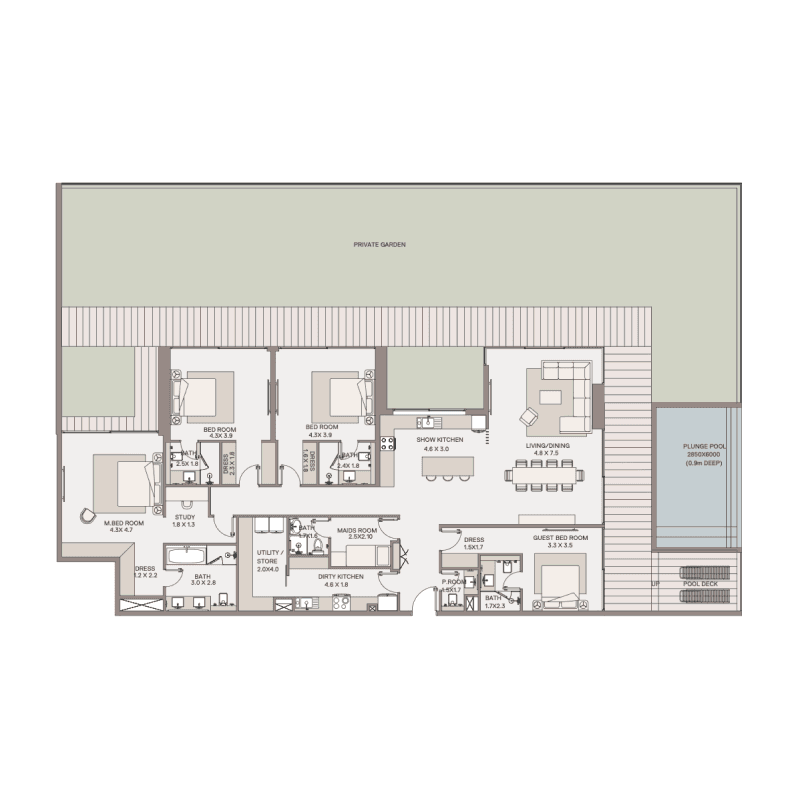 Apartment floor plan