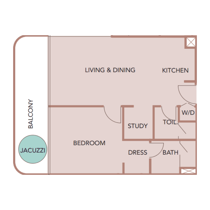 Apartment floor plan