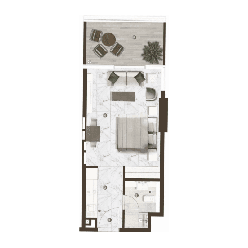 Apartment floor plan