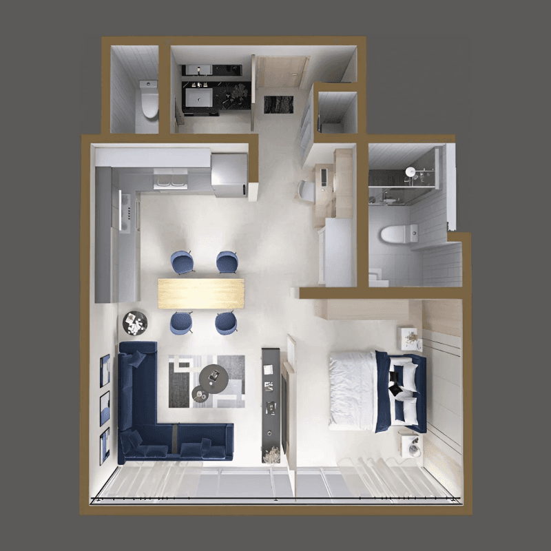Apartment floor plan
