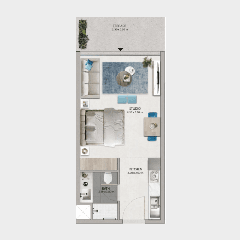 Apartment floor plan