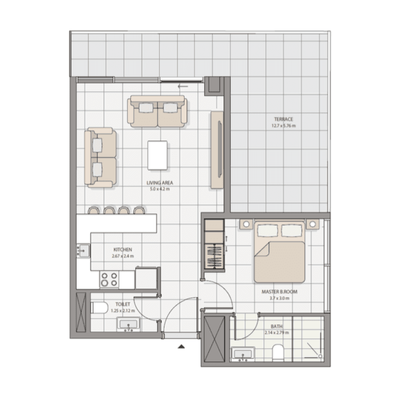 Apartment floor plan