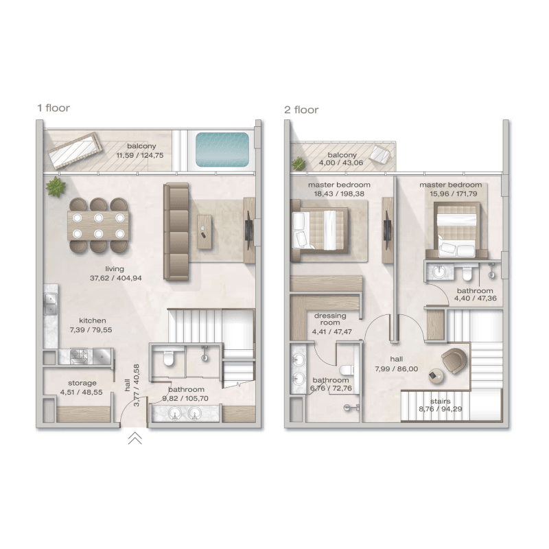 Apartment floor plan