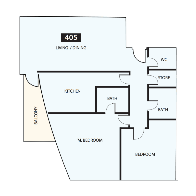 Apartment floor plan