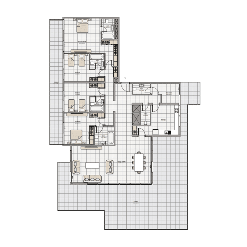 Apartment floor plan