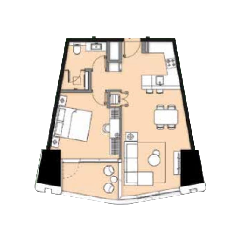 Apartment floor plan