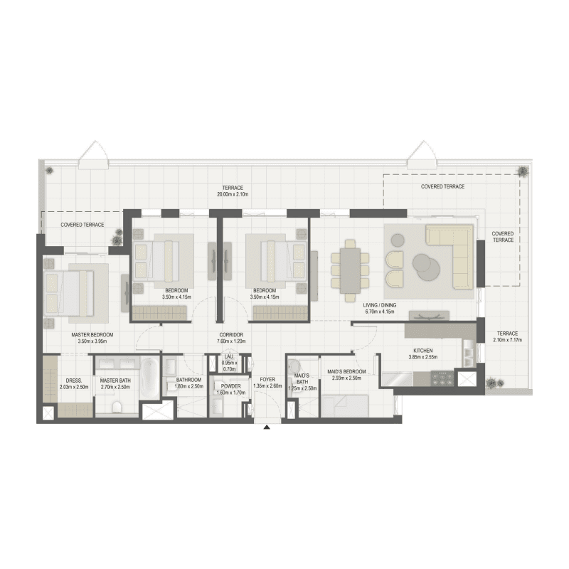 Apartment floor plan