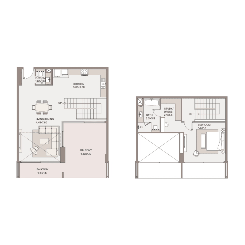 Apartment floor plan