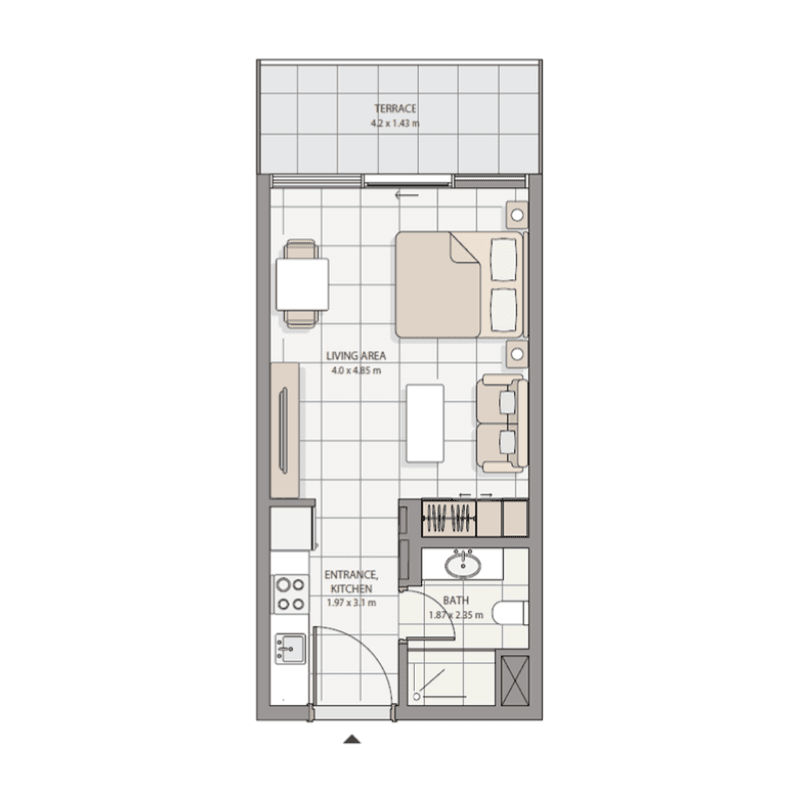 Apartment floor plan