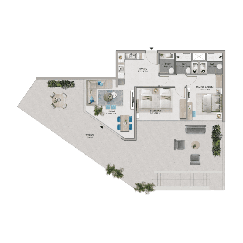 Apartment floor plan