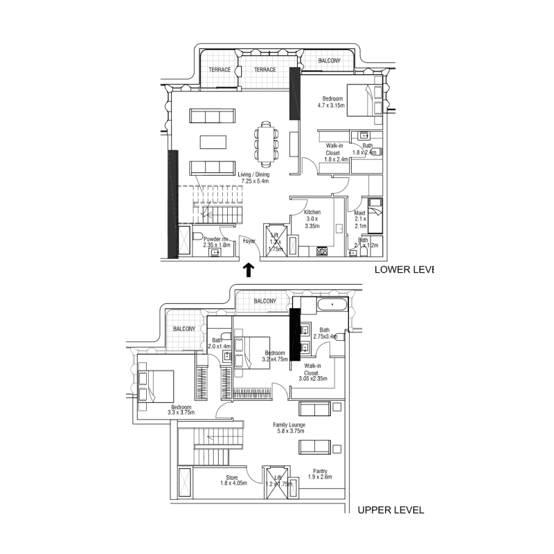 Apartment floor plan