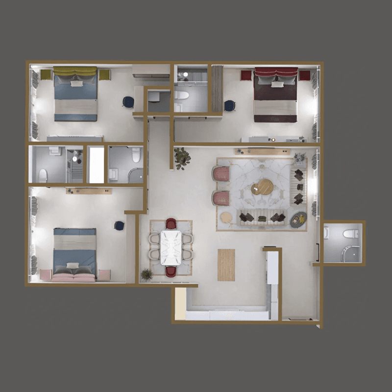 Apartment floor plan