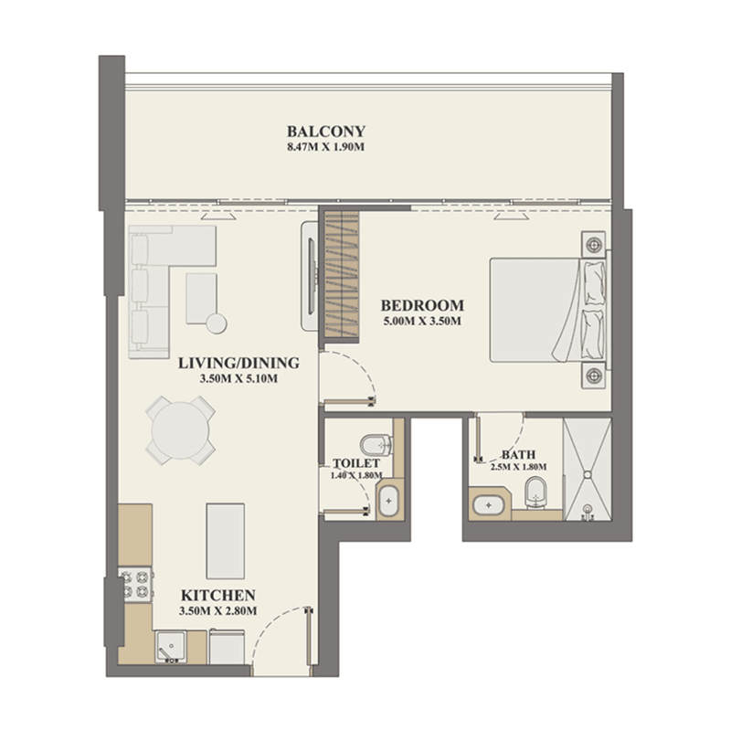 Apartment floor plan