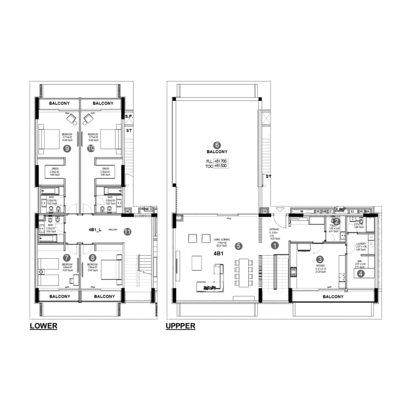 Apartment floor plan