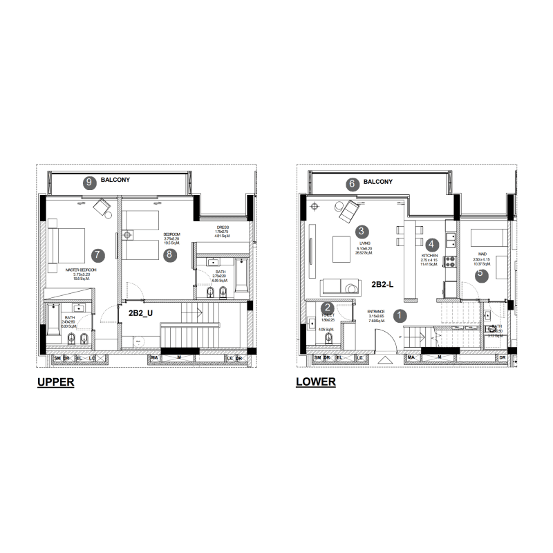 Apartment floor plan